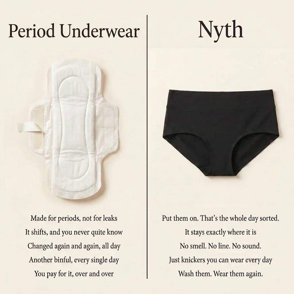 3 Bladder Leak Briefs - High Waist