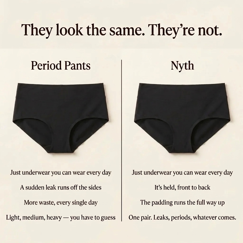 3 Bladder Leak Briefs - High Waist