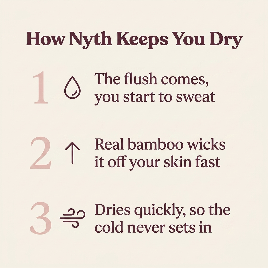 Bamboo Nightie - Stay Dry All Night